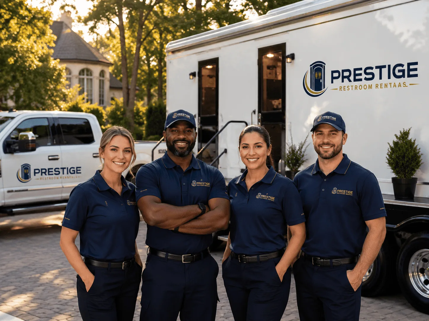 Trusted Luxury Portable Restrooms company in Wallback, WV
